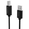 WOZINSKY KABEL PRZEWÓD USB-B USB-A DO DRUKARKI SKANERA 480MB/S 1M CZARNY