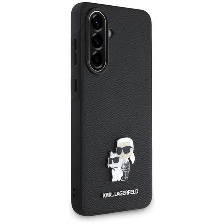 KARL LAGERFELD ETUI KARCIA METAL LOGO DO SAMSUNG GALAXY A56 ZAWSZE NA TOPIE