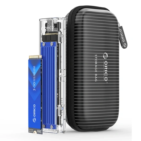 ORICO KIESZEŃ M.2 NVME DO USB-C 10GB/S DO KOMPUTERA PC Z SZYBKIM PRZEJŚCIEM