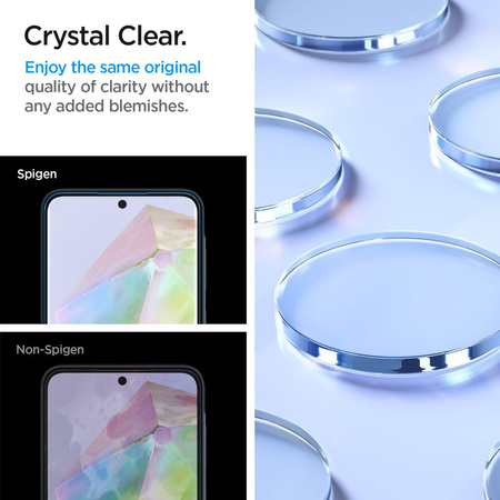 SPIGEN SZKŁO HARTOWANE DO SAMSUNG GALAXY A35 5G ALM GLAS.TR ZESTAW OCHRONNY