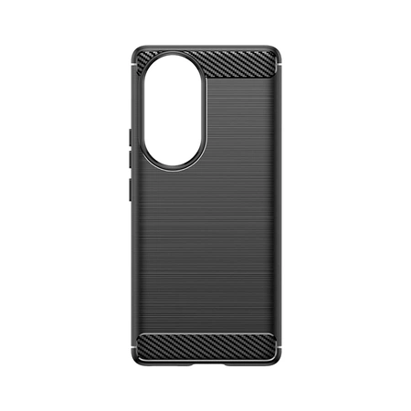HURTEL ETUI SILIKONOWE CARBON CASE DO HONOR 90 ELASTYCZNE POKROWIEC CZARNY