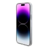 Etui Guess IML Iridescent MagSafe do iPhone 15 Plus - fioletowe