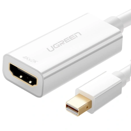 UGREEN ADAPTER MINI DISPLAYPORT HDMI DO MONITORA PC TV 1080P MD112 10460