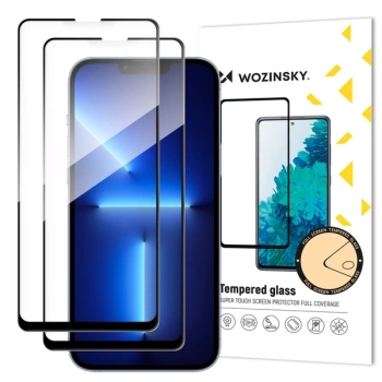 WOZINSKY SZKŁO HARTOWANE FULL GLUE DO SAMSUNG GALAXY A06 5G A05 2-PAK