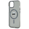 KARL LAGERFELD ETUI DO IPHONE 15 6.1 HARDCASE IML METAL KARL HEAD