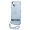 Guess GUHCP13MHTSGSB iPhone 13 6,1" niebieski/blue hardcase Translucent Stap