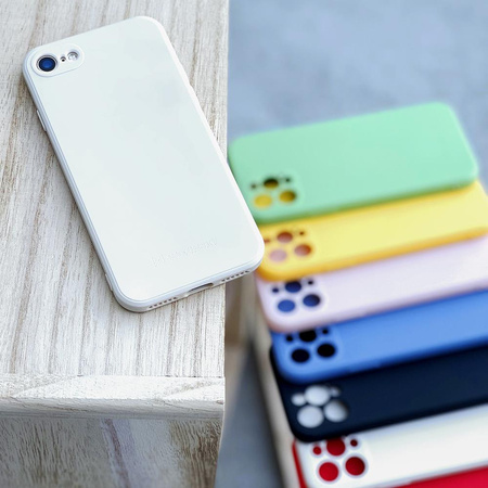 Wozinsky Color Case silikonowe elastyczne wytrzymałe etui iPhone 12 Pro różowy