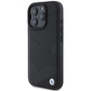 BMW ETUI HARDCASE SIGN LEATHER CROSSING LINES PATTERN DO IPHONE 16 PRO 6.3