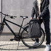 Wozinsky torba rowerowa na bagażnik plecak rowerowy ze stelażem 2w1 30l czarny (WBB33BK)
