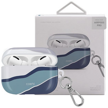 UNIQ etui Coehl Ciel AirPods Pro niebieski/twilight blue