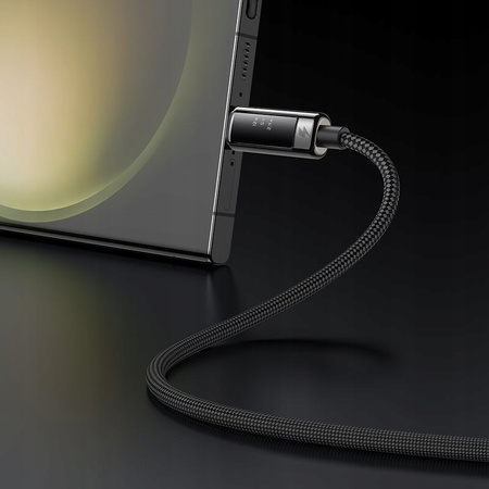 MCDODO KABEL USB-A USB-C SZYBKIE ŁADOWANIE DO TELEFONU 100W 6A 1M OLED