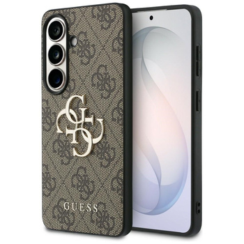Etui Guess 4G Big Metal Logo do Samsung  Galaxy S26 Plus brązowy