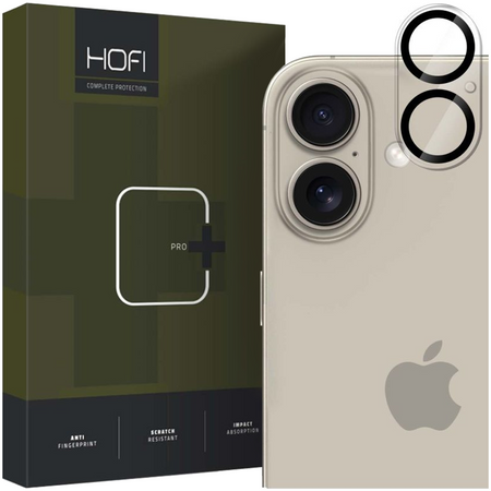 HOFI OSŁONA APARATU HARTOWANA CAM PRO+ DO IPHONE 16 16 PLUS SZKŁO OCHRONNE