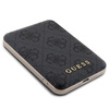 Zestaw Guess GUBPM5N614GEMGK iPhone11 6.1 hardcase + Powerbank 5000mAh MagSafe czarny/black 4G Metal Logo