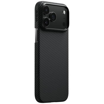 Etui PITAKA Ultra-Slim MagSafe do iPhone 17 Pro czarno szary