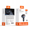 MCDODO TRANSMITER FM BLUETOOTH SAMOCHODOWY 2W1 ŁADOWARKA USB-A USB-C 72W