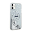KARL LAGERFELD ETUI LIQUID GLITTER DO IPHONE 11 XR 6.1 CHOUPETTE DO MAGSAFE