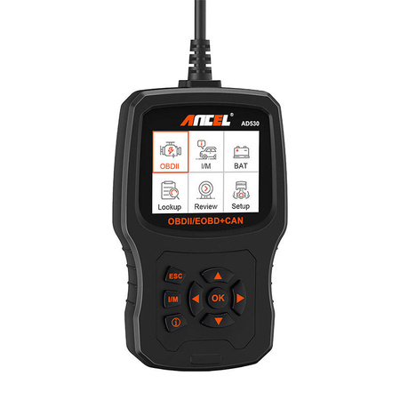 ANCEL SKANER OBD2 AD530 DO VW MERCEDES FORD WYSOKA KOMPATYBILNOŚĆ Z MODELOM