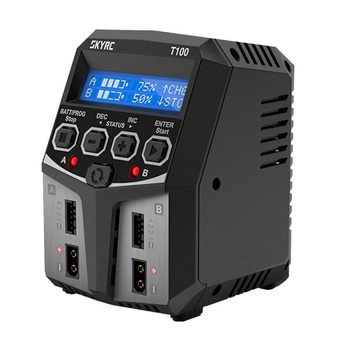 SKYRC ŁADOWARKA SIECIOWA DO BATERII MODELOWYCH 2X50W Z FUNKCJĄ BALANSOWANIA