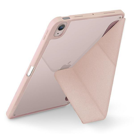 Etui Uniq Moven na iPad Air 10.9 (2022/2020) Antimicrobial różowy/ blush pink