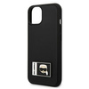 Karl Lagerfeld KLHCP13M3DKPK iPhone 13 6,1" czarny/black hardcase Ikonik Patch
