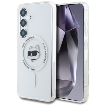 KARL LAGERFELD ETUI BUTTON CHOUPETTE DO SAMSUNG GALAXY S25 Z LOGO