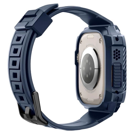 Etui Spigen Rugged Armor Pro na Apple Watch Ultra 1 / 2 (49 mm) - granatowe