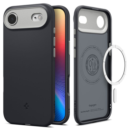 SPIGEN NANO POP MAG MAGSAFE IPHONE AIR BLACK SESAME