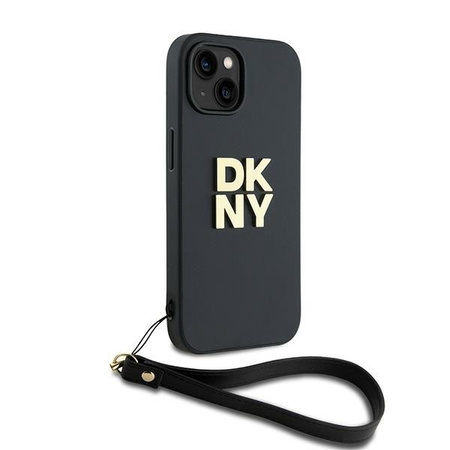 DKNY ETUI HARDCASE DO IPHONE 14 15 136.1 Z OPASKĄ NA NADGARSTEK LOGO