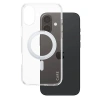 Etui CARE by PanzerGlass Feature Kickstand Case z MagSafe na iPhone 16 Plus - srebrne