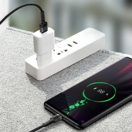 BASEUS KABEL USB DO USB-C 5A QC 3.0 HUAWEI SUPERCHARGE 1M DO TELEFONÓW