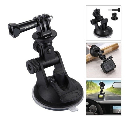 PULUZ ZESTAW AKCESORIÓW DO KAMER SPORTOWYCH GOPRO SJ CAM XIAOMI 53 ELEMENTY