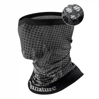 Komin narciarski Qunature 11230014002 bandana sportowa rozmiar uniwersalny - czarna