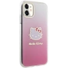 Etui Hello Kitty IML Gradient Electrop Kitty Head na iPhone 11 / Xr - różowe