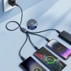 JOYROOM KABEL 4W1 DO ŁADOWANIA 2 X USB-C DO LIGHTNING MICRO DO TRANSMISJI