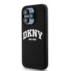 DKNY ETUI HARDCASE DO IPHONE 14 PRO 6.1 DO MAGSAFE LIQUID SILICONE BIAŁE