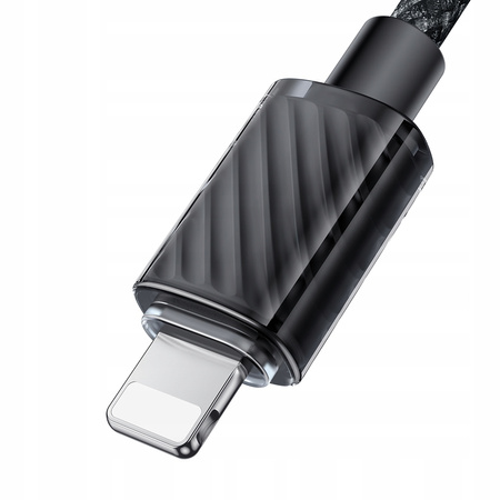 MCDODO ŁADOWARKA KABEL USB-C LIGHTNING DO IPHONE 11 12 13 14 PRO 2M CZARNY