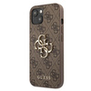 Guess GUHCP13M4GMGBR iPhone 13 6,1" brązowy/brown hardcase 4G Big Metal Logo