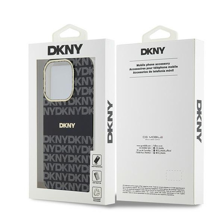 DKNY ETUI HARDCASE IML MONO & STRIPE DO IPHONE 14 PRO 6.1 Z DO MAGSAFE I