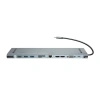 BASEUS HUB USB-C ADAPTER DO LAPTOP TELEFON HDMI USB 3.0 RJ45 SD MICROSD