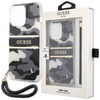 Guess GUHCP13MKCABBK iPhone 13 6,1" czarny/black hardcase Camo Strap Collection