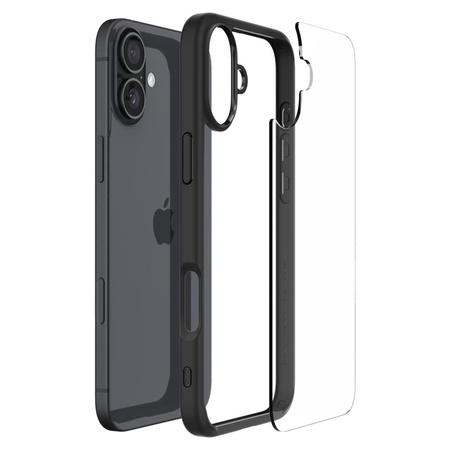 SPIGEN POKROWIEC ULTRA HYBRID DO IPHONE 16 OCHRONNY Z MAGNETYCZNYM SYSTEMEM