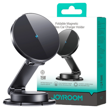 JOYROOM MAGNETYCZNA ŁADOWARKA DO IPHONE 15 14 13 DO MAGSAFE 15W Z FUNKCJĄ