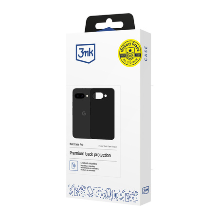 Google Pixel 10A - 3mk Matt Case Pro