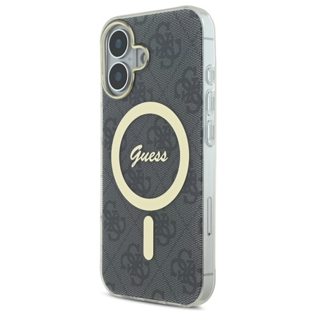 GUESS ETUI HARDCASE IML 4G DO MAGSAFE DO IPHONE 16 PLUS 6.7 Z ELEGANCKIM