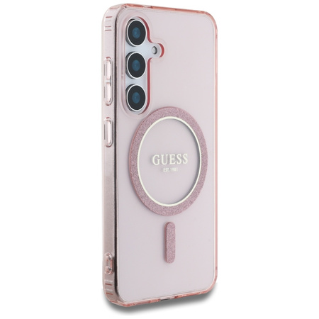 GUESS ETUI CIRCLE CLASSIC LOGO DO SAMSUNG GALAXY S25 DO MAGSAFE Z LOGO