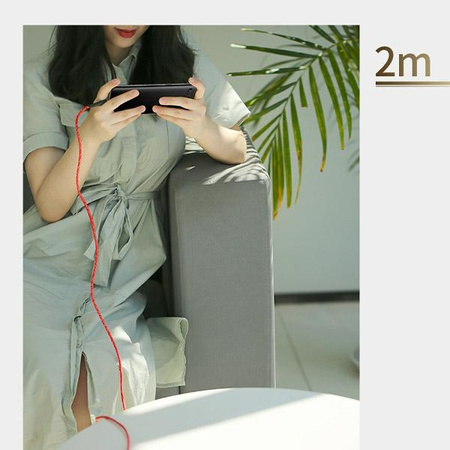 USAMS KABEL PLECIONY MICRO USB 2M DO TELEFONÓW SZYBKIE ŁADOWANIE NA PREZENT