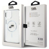 KARL LAGERFELD ETUI HARDCASE DO IPHONE 14 6.1 Z DO MAGSAFE KARL&CHOUPETTE