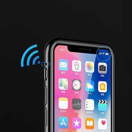 Wozinsky Magnetic Cam Slider Case magnetyczne etui 360 na cały telefon szkło na ekran osłona na aparat Huawei P40 czarny