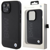 Etui BMW MagSafe Leather Hot Stamp na iPhone 15 Plus - czarne